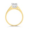 18ct Yellow Gold Diamond Solitaire Engagement Ring - 82pts - M/SI1 - H08239 Alternative Image