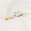 18ct Yellow Gold Diamond Solitaire Engagement Ring - 82pts - L/I2 - H08270 Alternative Image