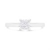 Platinum Diamond Solitaire Engagement Ring - 84pts - L/SI1 - H08285 Alternative Image