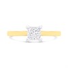 18ct Yellow Gold Diamond Solitaire Engagement Ring - 80pts - L/I1 - H08298 Alternative Image