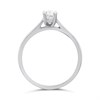 Platinum Diamond Solitaire Engagement Ring - 80pts - L/VS2 - H08336 Alternative Image