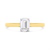 18ct Yellow Gold Diamond Solitaire Engagement Ring - 82pts - J/I1 - H08337 Alternative Image