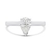 Platinum Diamond Solitaire Engagement Ring - 89pts - L/SI2 - H08341 Alternative Image