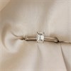 Platinum Diamond Solitaire Engagement Ring - 80pts - K/VS1 - H08348 Alternative Image
