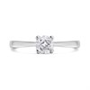 18ct White Gold Diamond Solitaire Engagement Ring - 82pts - F/I2 - H0855 Alternative Image