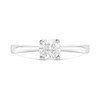 18ct White Gold Diamond Solitaire Engagement Ring - 80pts - H/I2 - H0856 Alternative Image