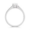 18ct White Gold Diamond Solitaire Engagement Ring - 80pts - H/I2 - H0856 Alternative Image