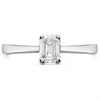 18ct White Gold Diamond Solitaire Engagement Ring - 89pts - F/I2 - H0864 Alternative Image