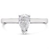 18ct White Gold Diamond Solitaire Engagement Ring - 87pts - I/I1 - H0869 Alternative Image