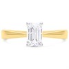 18ct Yellow Gold Diamond Solitaire Engagement Ring - 84pts - G/I1 - H0883 Alternative Image