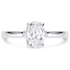 18ct White Gold Diamond Solitaire Engagement Ring - 82pts - G/I2 - H0889 Alternative Image