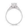 18ct White Gold Diamond Solitaire Engagement Ring - 91pts - I/I2 - H0906 Alternative Image