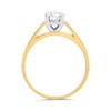 18ct Yellow Gold Diamond Solitaire Engagement Ring - 92pts - Q-R/SI1 - H09112 Alternative Image