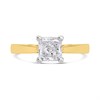 18ct Yellow Gold Diamond Solitaire Engagement Ring - 93pts - M/VS1 - H09137 Alternative Image