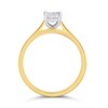 18ct Yellow Gold Diamond Solitaire Engagement Ring - 92pts - M/VS1 - H09141 Alternative Image