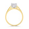 18ct Yellow Gold Diamond Solitaire Engagement Ring - 94pts - M/VS2 - H09147 Alternative Image