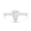 Platinum Diamond Solitaire Engagement Ring - 94pts - K/I2 - H09170 Alternative Image