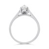 Platinum Diamond Solitaire Engagement Ring - 94pts - K/I2 - H09170 Alternative Image