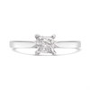 Platinum Diamond Solitaire Engagement Ring - 96pts - K/I1 - H09173 Alternative Image
