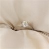 Platinum Diamond Solitaire Engagement Ring - 90pts - M/VVS1 - H09254 Alternative Image