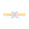 18ct Yellow Gold Diamond Solitaire Engagement Ring - 90pts - L/I2 - H09258 Alternative Image