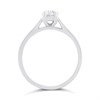 Platinum Diamond Solitaire Engagement Ring - 90pts - L/VS1 - H09262 Alternative Image