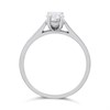 Platinum Diamond Solitaire Engagement Ring - 90pts - J/SI2 - H09266 Alternative Image
