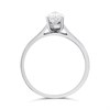 Platinum Diamond Solitaire Engagement Ring - 96pts - F/SI2 - H09277 Alternative Image