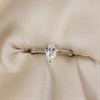 Platinum Diamond Solitaire Engagement Ring - 96pts - F/SI2 - H09277 Alternative Image