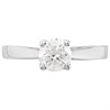 18ct White Gold Diamond Solitaire Engagement Ring - 90pts - H/I2 - H0927 Alternative Image