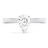 18ct White Gold Diamond Solitaire Engagement Ring - 90pts - J/I2 - H0974 Alternative Image