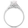 18ct White Gold Diamond Solitaire Engagement Ring - 90pts - G/I2 - H0977 Alternative Image