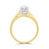 18ct Yellow Gold Diamond Solitaire Engagement Ring - 90pts - H/I2 - H0990 Alternative Image