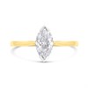 18ct Yellow Gold Diamond Solitaire Engagement Ring - 96pts - I/I1 - H0993 Alternative Image