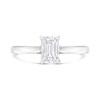 18ct White Gold Diamond Solitaire Engagement Ring - 1.01ct - G/I1 - H101155 Alternative Image