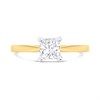 18ct Yellow Gold Diamond Solitaire Engagement Ring - 1.01ct - H/SI2 - H101648 Alternative Image