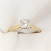 18ct Yellow Gold Diamond Solitaire Engagement Ring - 1.01ct - H/SI2 - H101648 Alternative Image