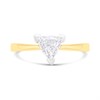18ct Yellow Gold Diamond Solitaire Engagement Ring - 1.01ct - F/I1 - H101650 Alternative Image