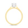 18ct Yellow Gold Diamond Solitaire Engagement Ring - 1ct - L/I1 - H101706 Alternative Image