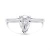 18ct White Gold 1 Carat Diamond Solitaire Engagement Ring - H/I1 - H10172 Alternative Image