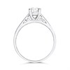 18ct White Gold Diamond Solitaire Engagement Ring - 1ct - Certificated - H10174 Alternative Image