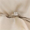 Platinum Diamond Solitaire Engagement Ring - 1.05ct - H/SI2 - H101826 Alternative Image