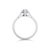 18ct White Gold Diamond Solitaire Engagement Ring - 1.01ct - J/I2 - H1021 Alternative Image