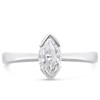 Platinum Diamond Solitaire Engagement Ring - 1.01ct - I/SI2 - H10225 Alternative Image
