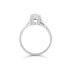 18ct White Gold Diamond Solitaire Engagement Ring - 1.06ct - L/I1 - H1028 Alternative Image