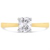 18ct Yellow Gold Diamond Solitaire Engagement Ring - 1.01ct - M/I1 - H10344 Alternative Image