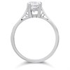 18ct White Gold Diamond Solitaire Engagement Ring - 1.01ct - L/I2 - H10373 Alternative Image