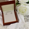 18ct White Gold Diamond Solitaire Stud Earrings - 1.01ct per pair - G-H/I1 - H10482 Alternative Image