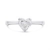 18ct White Gold Diamond Solitaire Engagement Ring - 1.07ct - I/I2 - H10507 Alternative Image