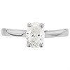 Platinum Diamond Solitaire Engagement Ring - 1.02ct - L/SI2 - H10549 Alternative Image